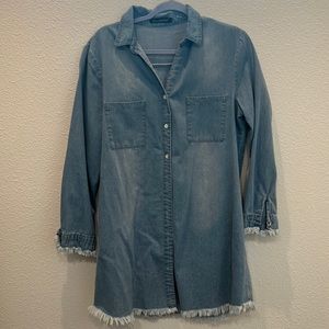 Denim dress